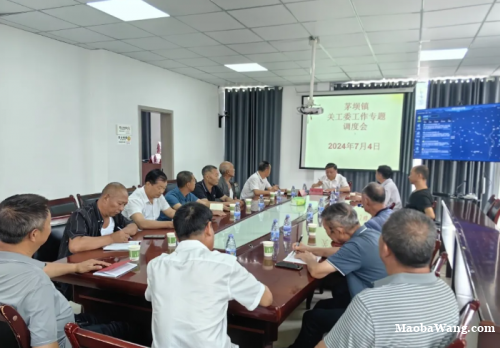 茅坝镇关工委召开2024年关工委工作专题调度会