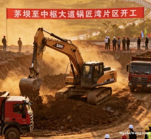 茅坝至中枢大道锅匠湾片区开工，共启区域发展新篇章